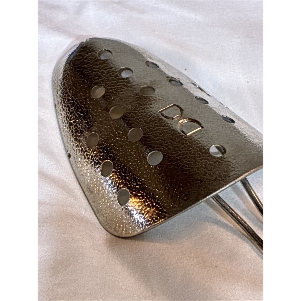 Vintage Ekco Hammered Metal Chrome‎ Adjustable Shoe Tree Pair - Picture 2 of 10